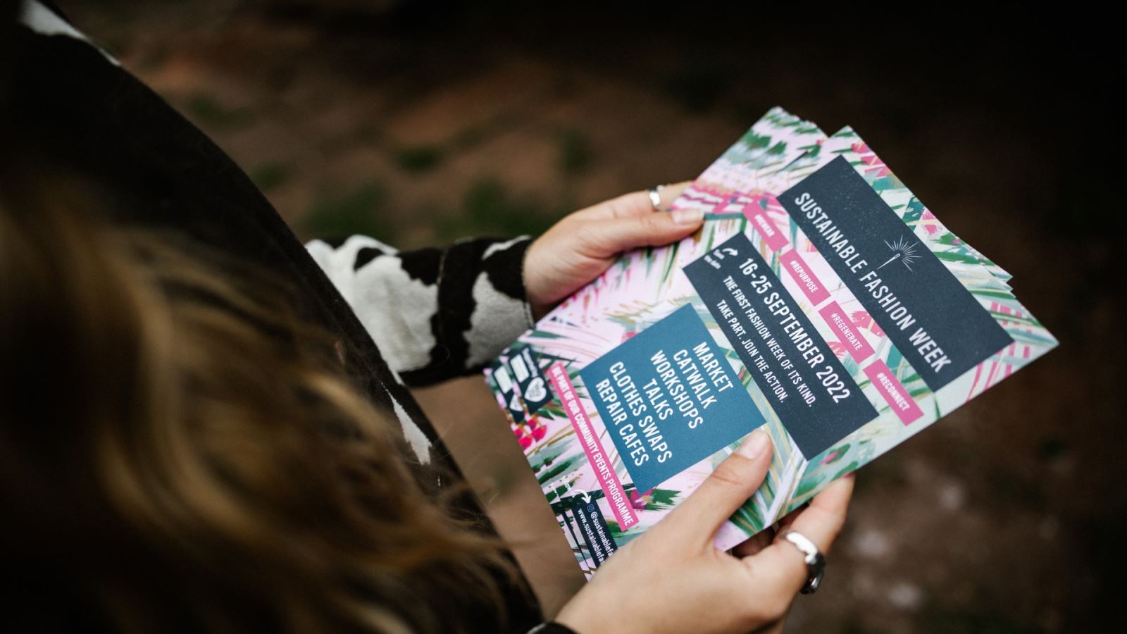 Flyers for Sustainable Fashion Week 2022